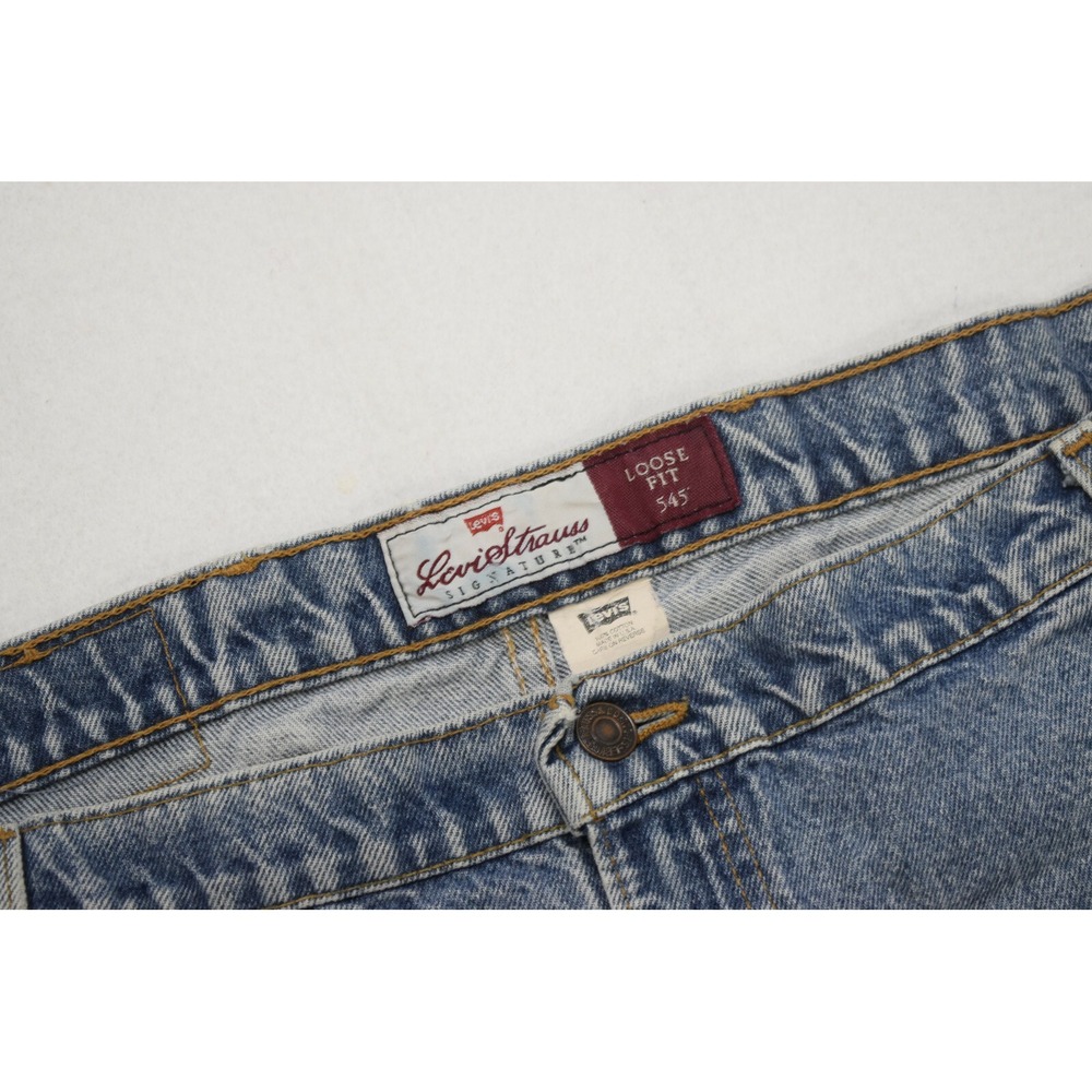 VTG Levi's 545 Loose Fit Tapered Denim Blue Jeans USA MADE Mens Size 50 x 32 BIG